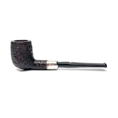 Ashton Pebble Grain Billiard XX with Silver Army Mount