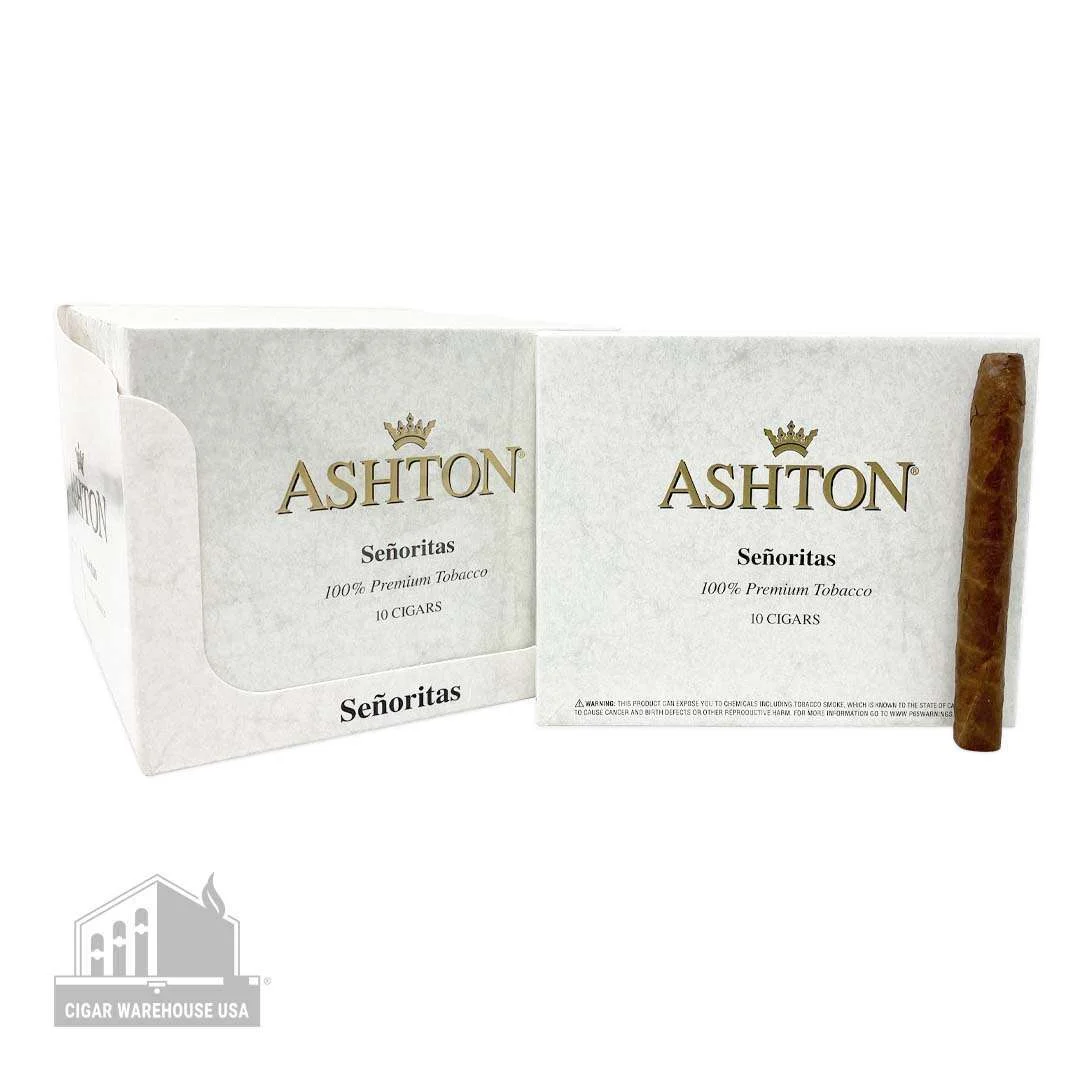 Ashton Small Cigars Cameroon Senoritas – Tins