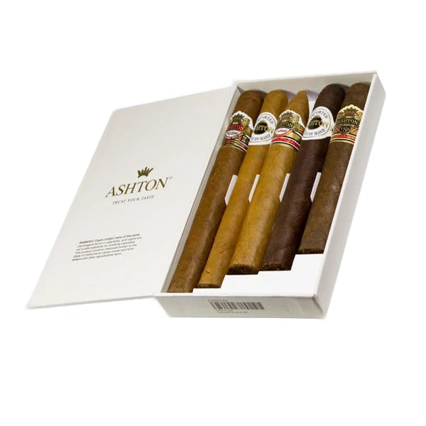Ashton Variety Sampler Pack - Box of 5 Cigars