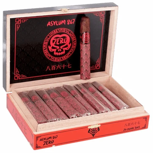 Asylum 867 Zero Robusto (5" x 50) Box of 20