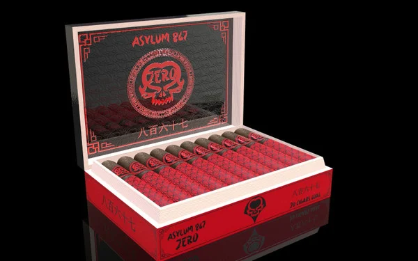 Asylum 867 Zero Robusto (5x50 / Box 20)