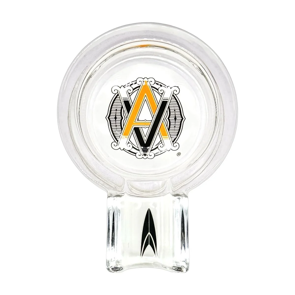 AVO Lotus Single Cigar Glass Ashtray