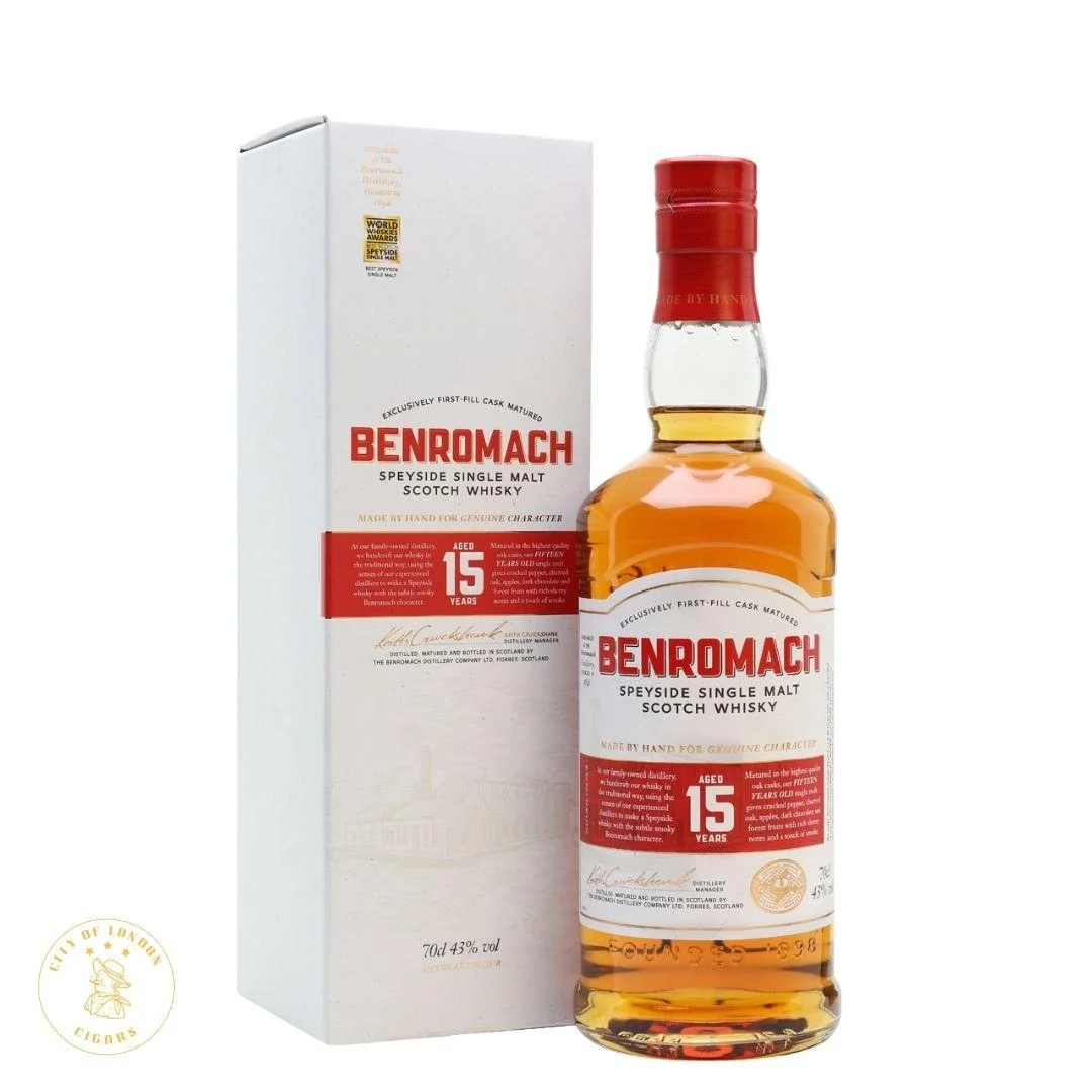 Benromach 15 Year Old Speyside Single Malt Scotch Whisky