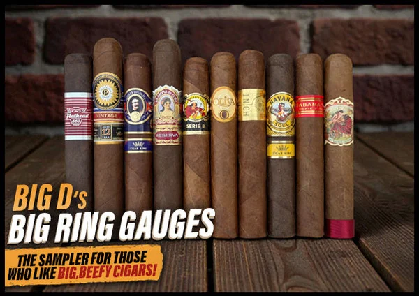 Big D's 2026 Big Ring Gauge Sampler (Assorted Sizes / 10 Pack)