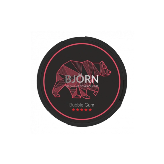 Bjorn Nicotine Pouches Bubble Gum 32mg ? Single Tin