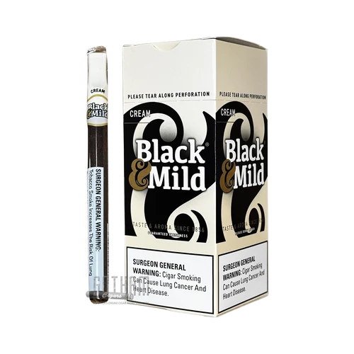 Black And Mild Cream Upright
