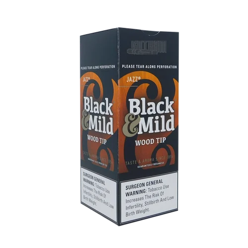 Black & Mild Jazz Wood Tip Upright Cigars