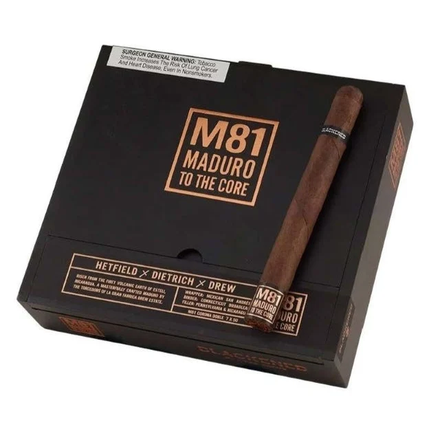 Blackened M81 Corona Doble Cigars