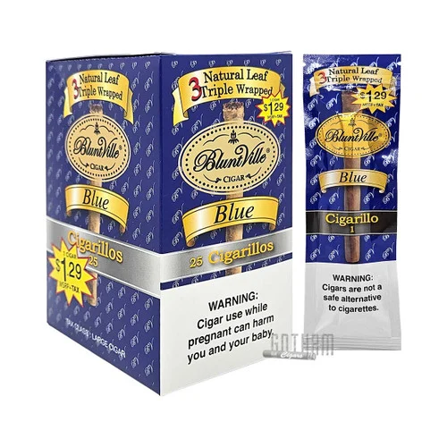 Bluntville Triple Wrapped Blue