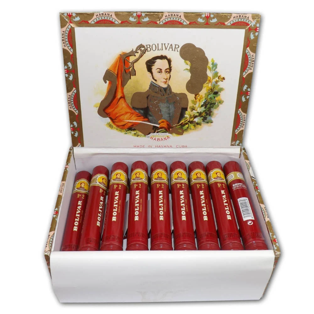 Bolivar Tubos No.2 – Box of 25 Cigars