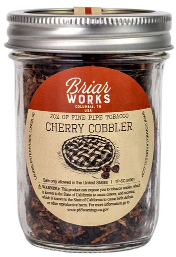 Briarworks Tobacco Cherry Cobbler 2 oz Mason Jar