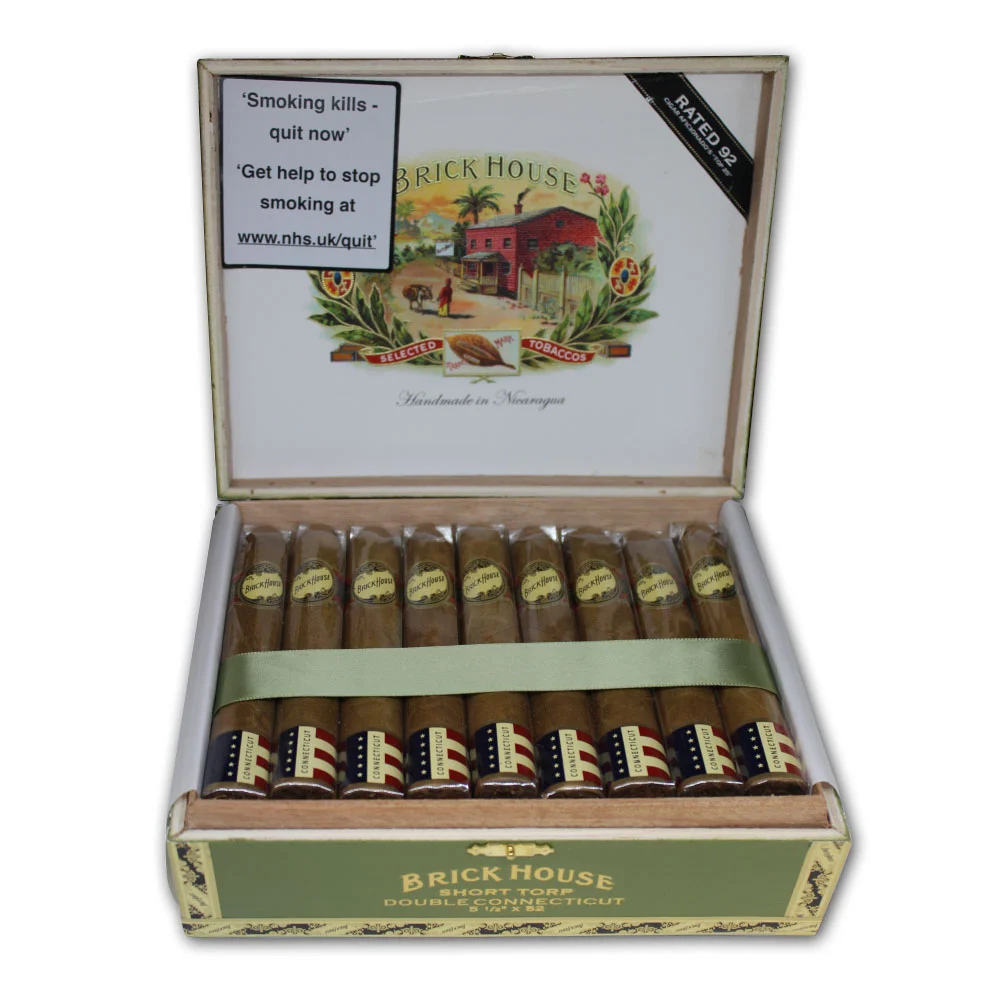 Brick House Double Connecticut Short Torpedo Cigar – Box of 25