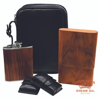 Brizard & Co Havana Travel Case Black/Rosewood