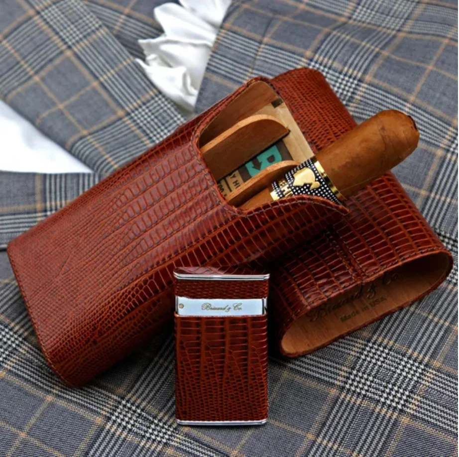 Brizard & Co. Show Band Three - Lizard Pattern Havana