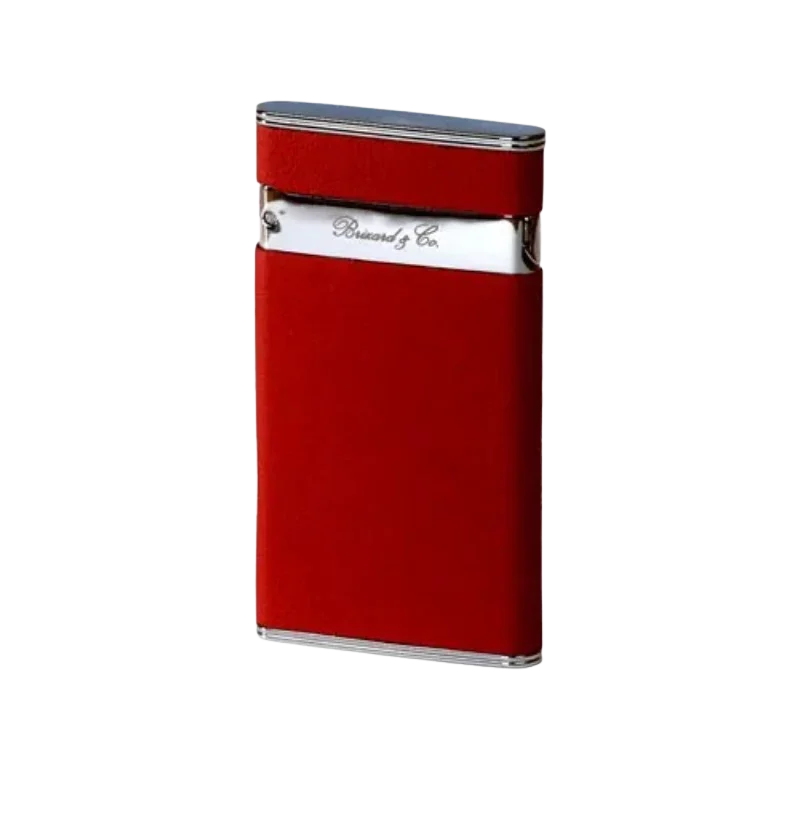 Brizard & Co. Sottile Lighter - Red Leather
