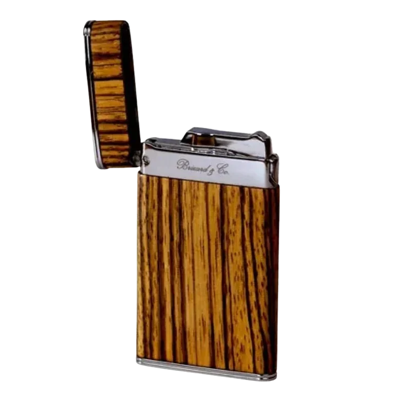 Brizard & Co. Sottile Lighter - Zebrawood