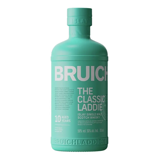 Bruichladdich Classic Laddie 10 Year Old Islay Single Malt Scotch Whisky (70cl / 50%)
