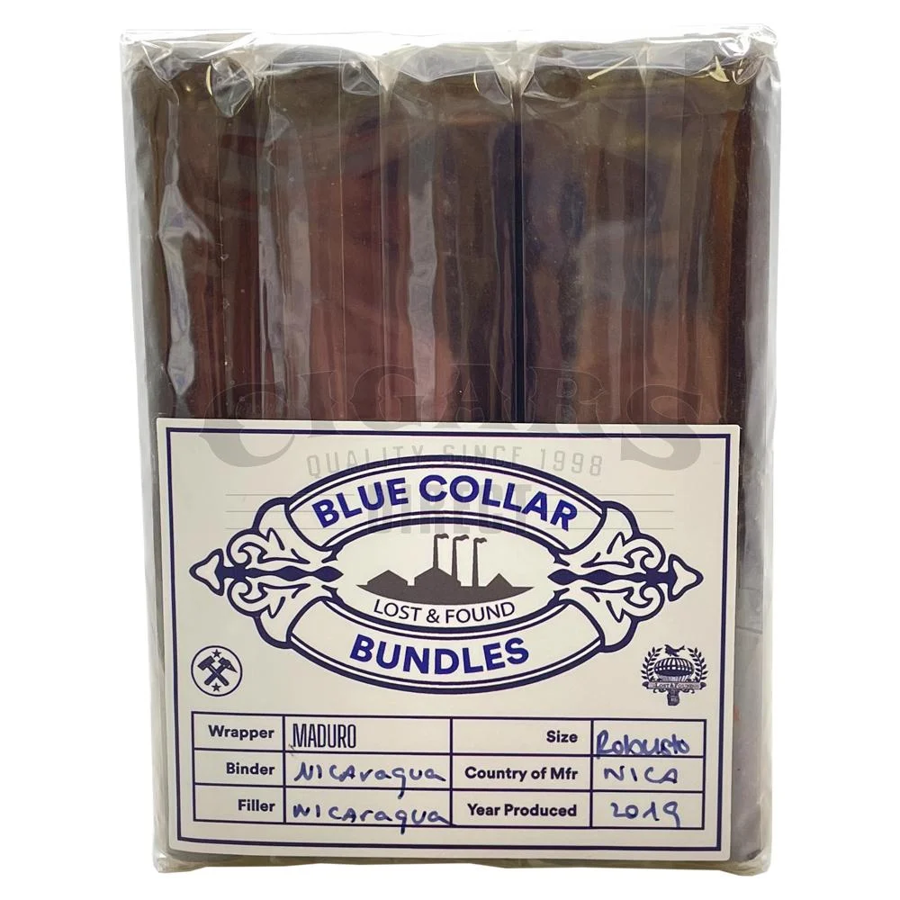 Caldwell Lost and Found Blue Collar Robusto Maduro 2019