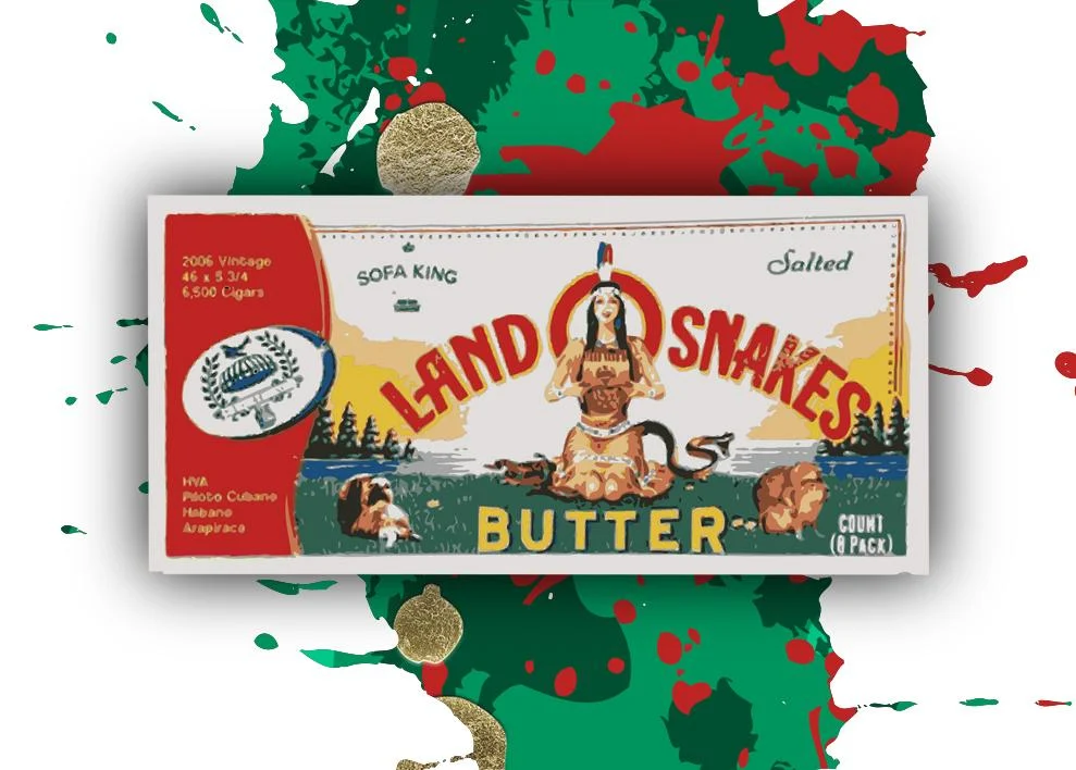 Caldwell Lost and Found Land O' Snakes Butter Claro