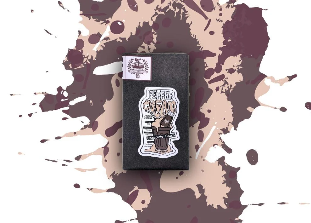 Caldwell Lost and Found Pepper Cream Chocolate Crush 2018 Double Corona