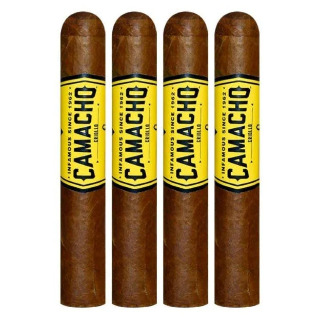 Camacho Criollo Robusto Cigars 4 Pack