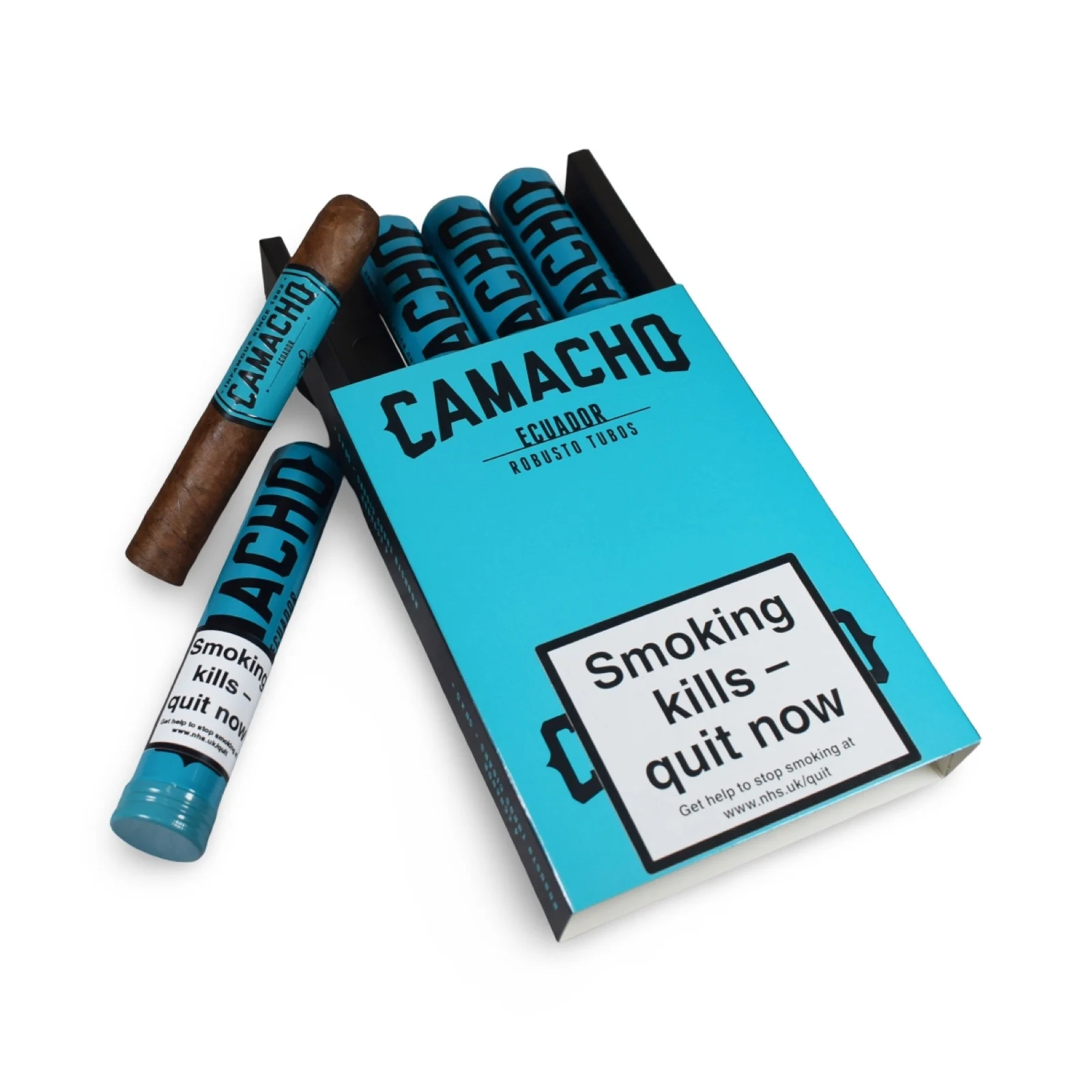 Camacho Ecuador Robusto Tubed - Pack of 4 Cigars