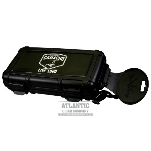 Camacho Travel Humidor 5 Cigar Caddy