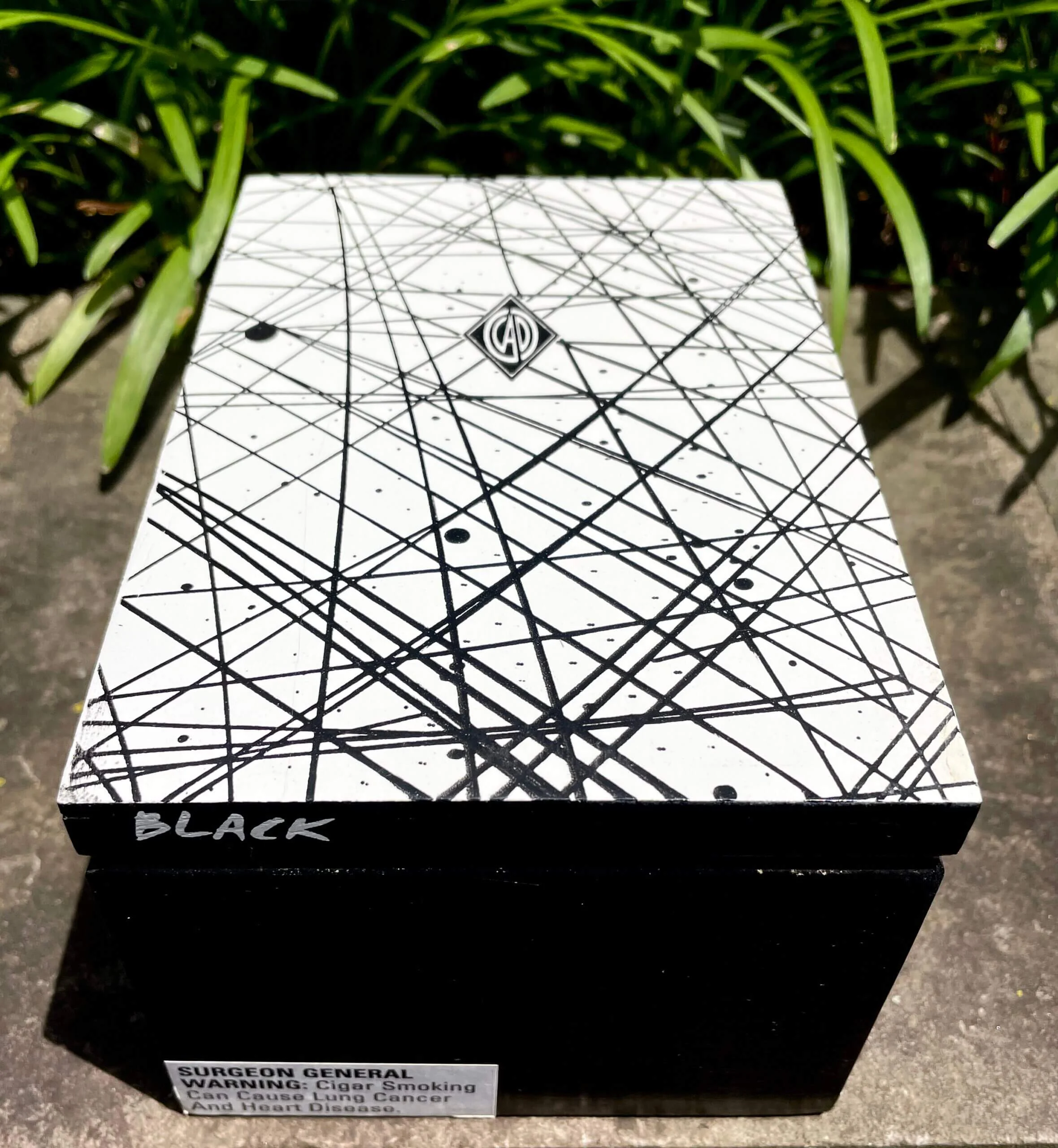 CAO Black Empty Cigar Box, Rare! – No Cigars Included