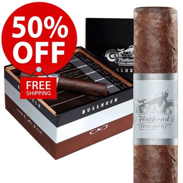 CAO Flathead Steel Horse HandbrakeRobusto (4.5x50 / Box 20)