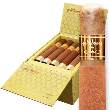CAO Flavours Gold Honey Corona (5 1/4 x 42)