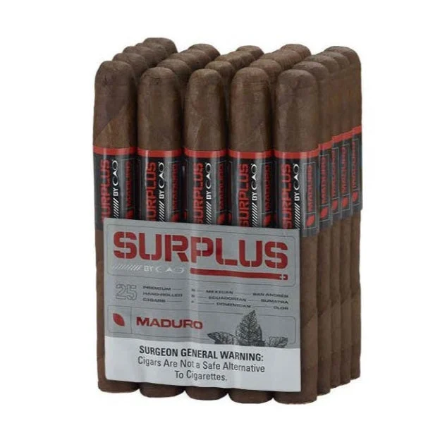 CAO Surplus Maduro Toro Bundle Cigars