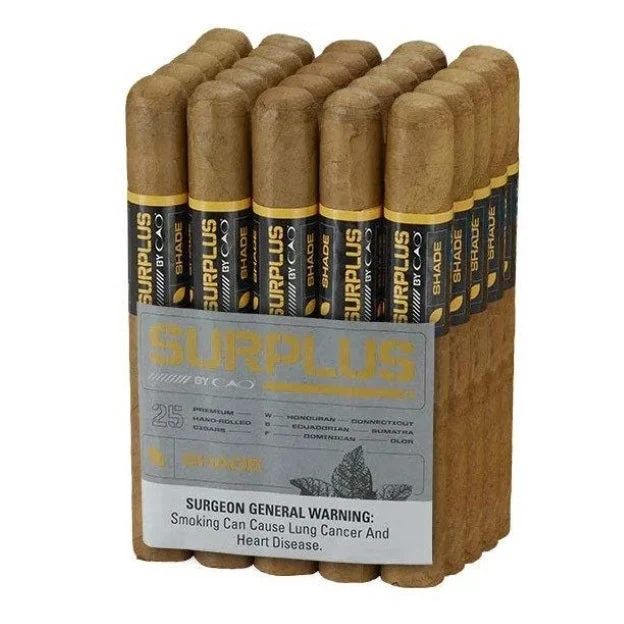 CAO Surplus Shade Toro Bundle Cigars