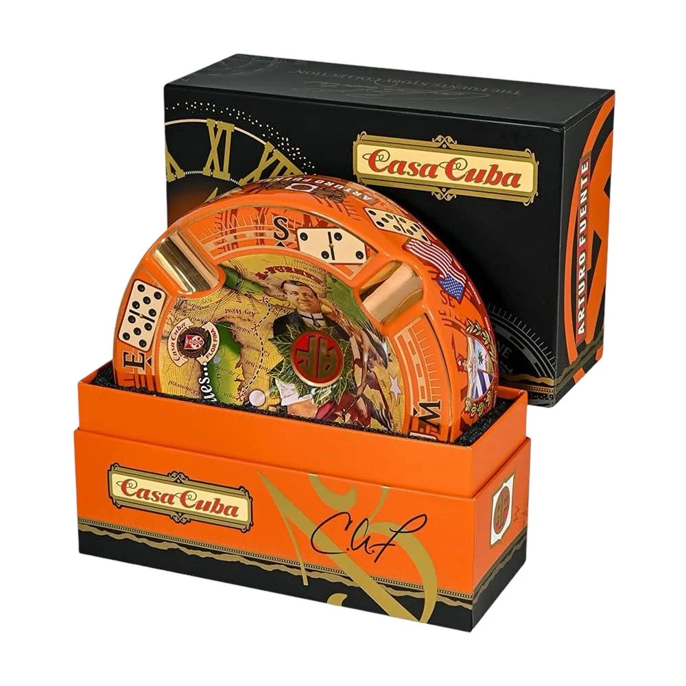 Casa Cuba Orange Ashtray