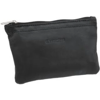 Castleford 5.5" Black Zip Tobacco Pouch