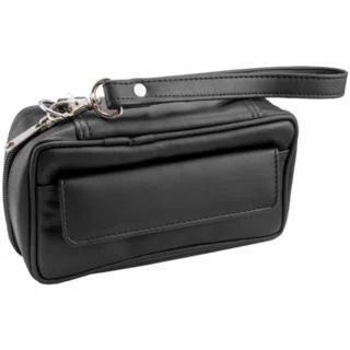Castleford Black Vinyl 2 Pipe Combo Pouch