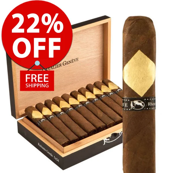 Cavalier Geneve Black Series Double Corona (7.5x52 / 10 Pack) + 22% OFF RETAIL! + FREE SHIPPING ON YOUR ENTIRE ORDER!