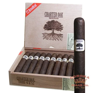 Charter Oak Maduro Toro (6 x 52)