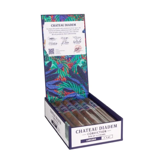 Chateau Diadem Conviction Lancero Cigar – Box of 12