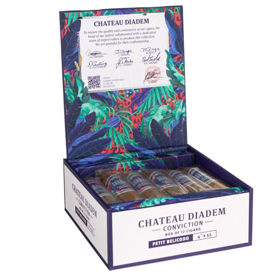 Chateau Diadem Conviction Petit Belicoso Cigar – Box of 12