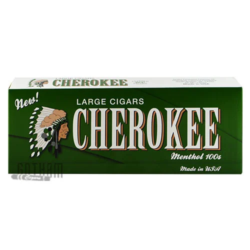 Cherokee Filtered Cigars Menthol