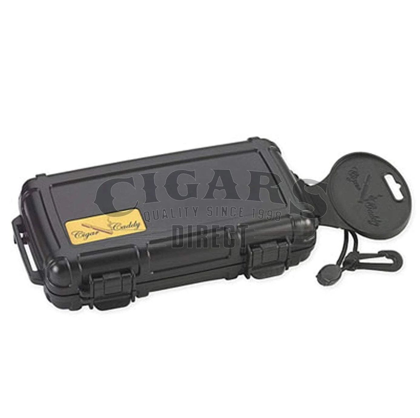 Cigar Caddy 5 Count Waterproof Travel Humidor