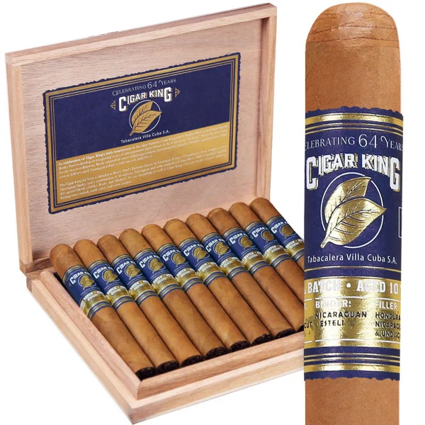Cigar King Celebrating 64 Years Connecticut Robusto (5x50 / Box 10)