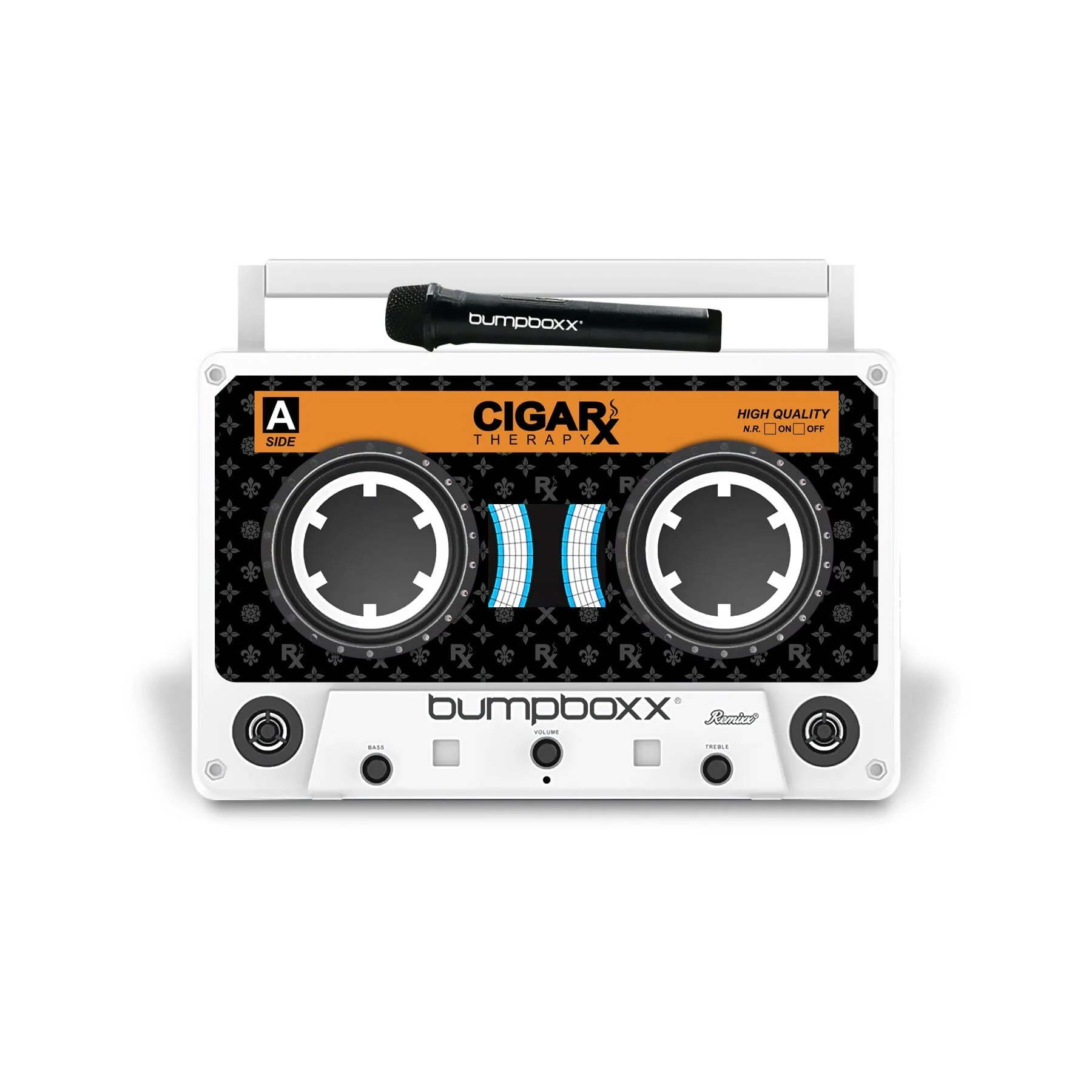CIGARx REMIXX ID w/ Black & White Rx Pattern Bumpboxx