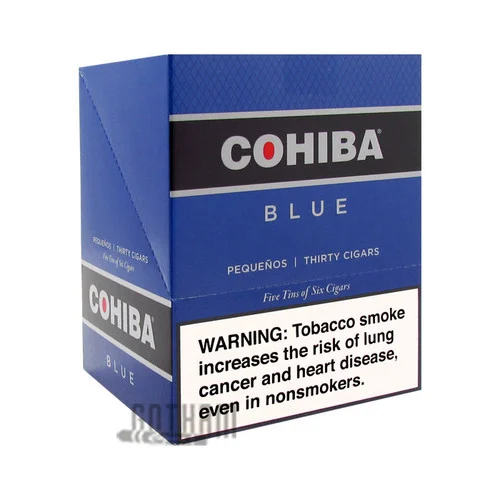 Cohiba Cigars Blue Pequeno Tin