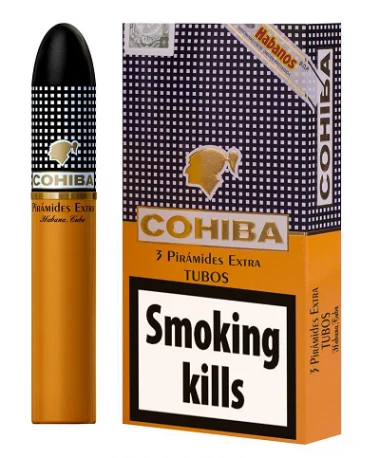 Cohiba Piramides Extra Tubed – Pack of 3
