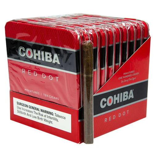 Cohiba Red Dot Miniature Cigarillos Tins