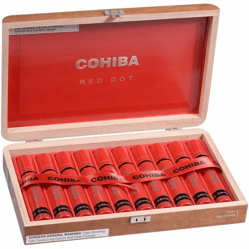 Cohiba Red Dot Toro Tubos (Toro) - Box of 10