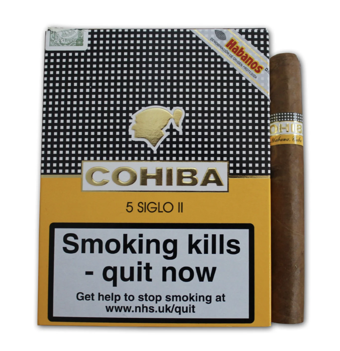 Cohiba Siglo II – Pack of 5 Cigars