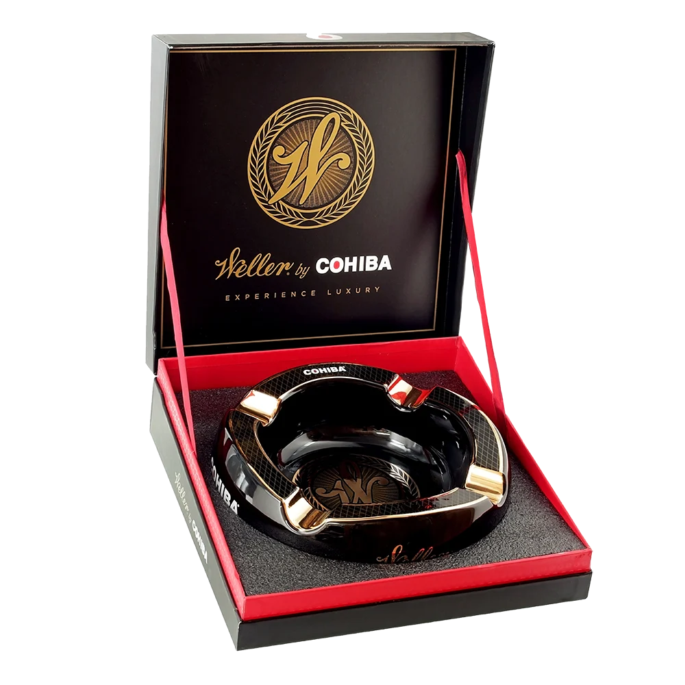 Cohiba Weller LE Black & Gold Ashtray