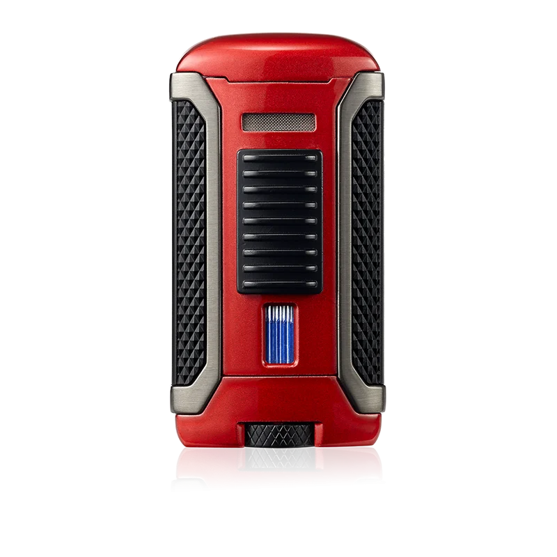 Colibri Apex Single Jet Flame Cigar Lighter – Red